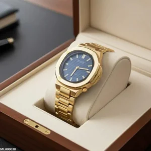 MHL00038 IWA Octagon Bluish Dial  Watch - MHL