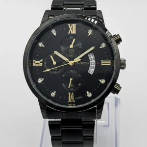 MHL00162 HWR Round Black Digital Men's Watch - MHL