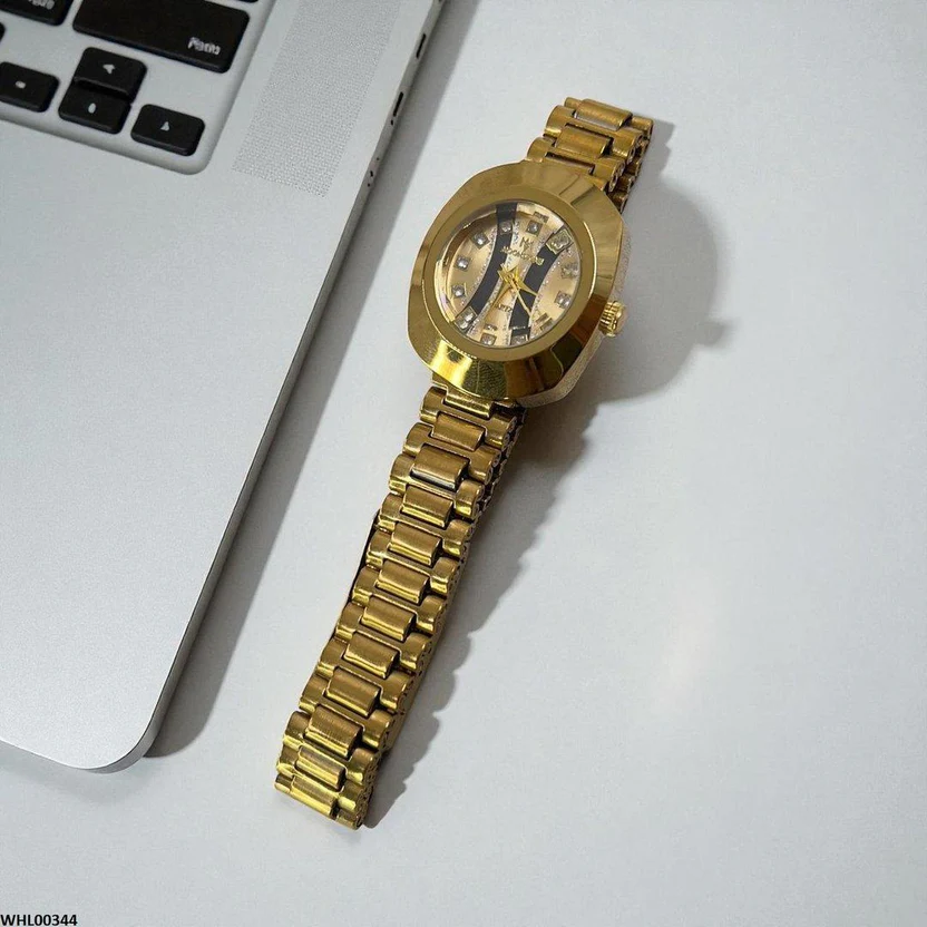 WHL00344 BWS Round Rhinestone Dial Women's Watch - WHL - Image 2