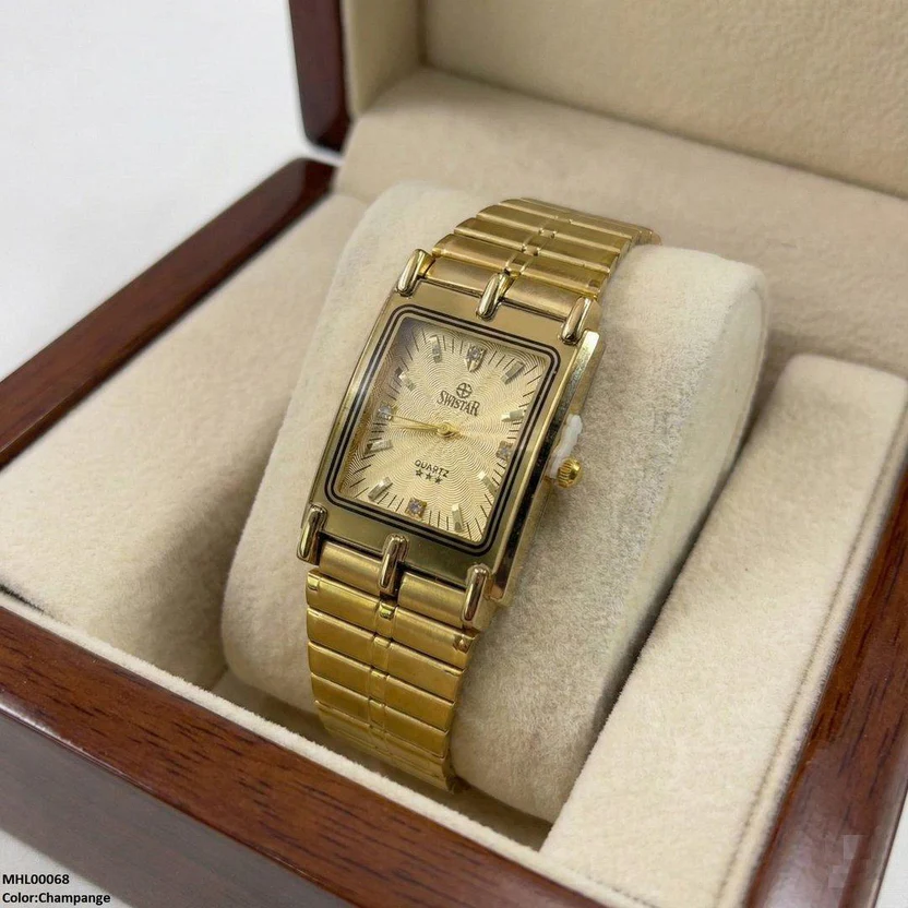 MHL00068 IWA Rectangle Dial Men's Watch - MHL - Image 2