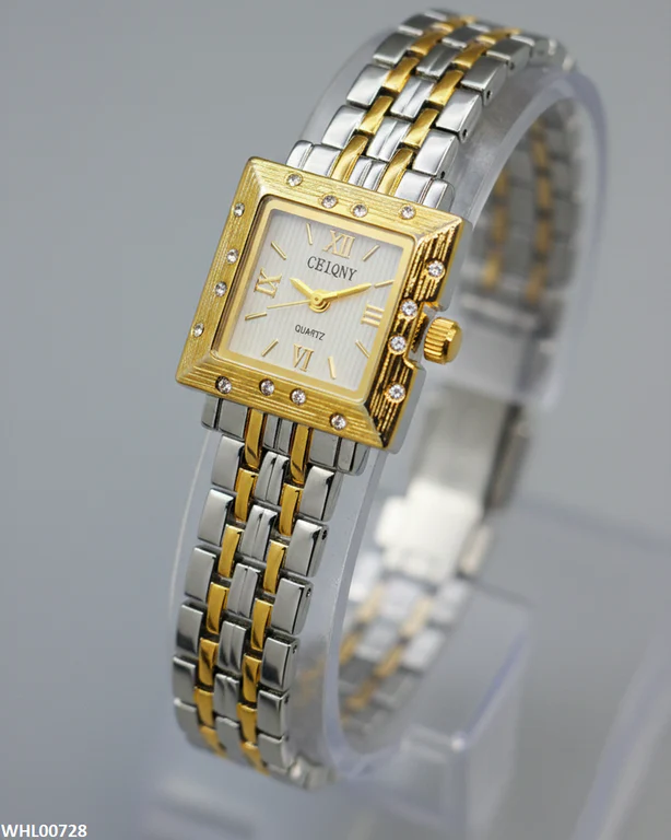 WHL00728 HWR Square Dial Women's Watch - WHL - Image 2
