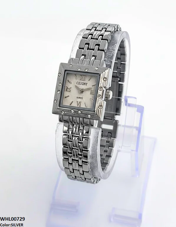 WHL00728 HWR Square Dial Women's Watch - WHL