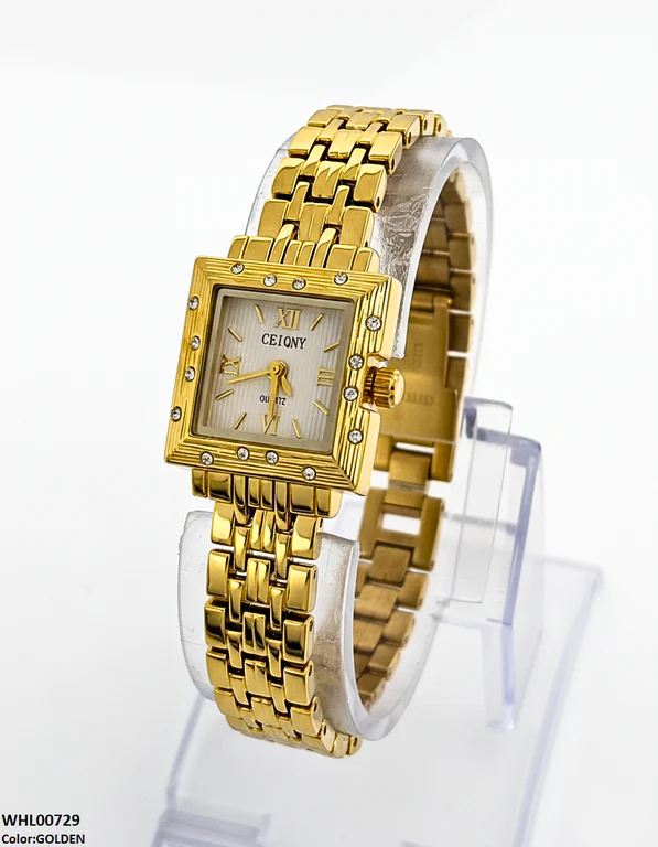 WHL00728 HWR Square Dial Women's Watch - WHL - Image 3
