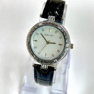 WHL00575 HWR Round Stone Dial Women's Watch - WHL